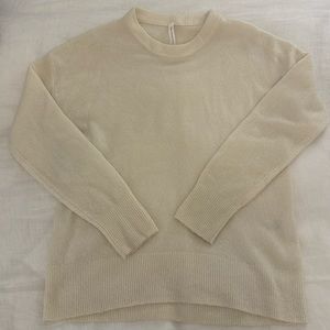 Aritzia Babaton Wool blend ivory sweater